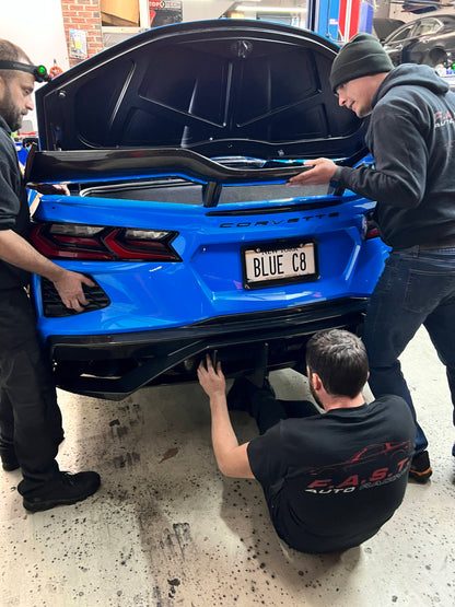 C8 Corvette Carbon Fiber Z06 Style Spoiler for Stingray | Next-Gen Carbon