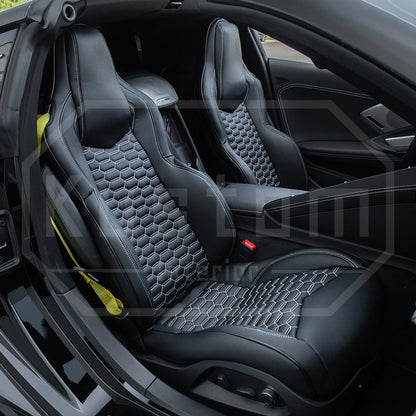 C8 Corvette GT1 Custom Leather Seat Covers