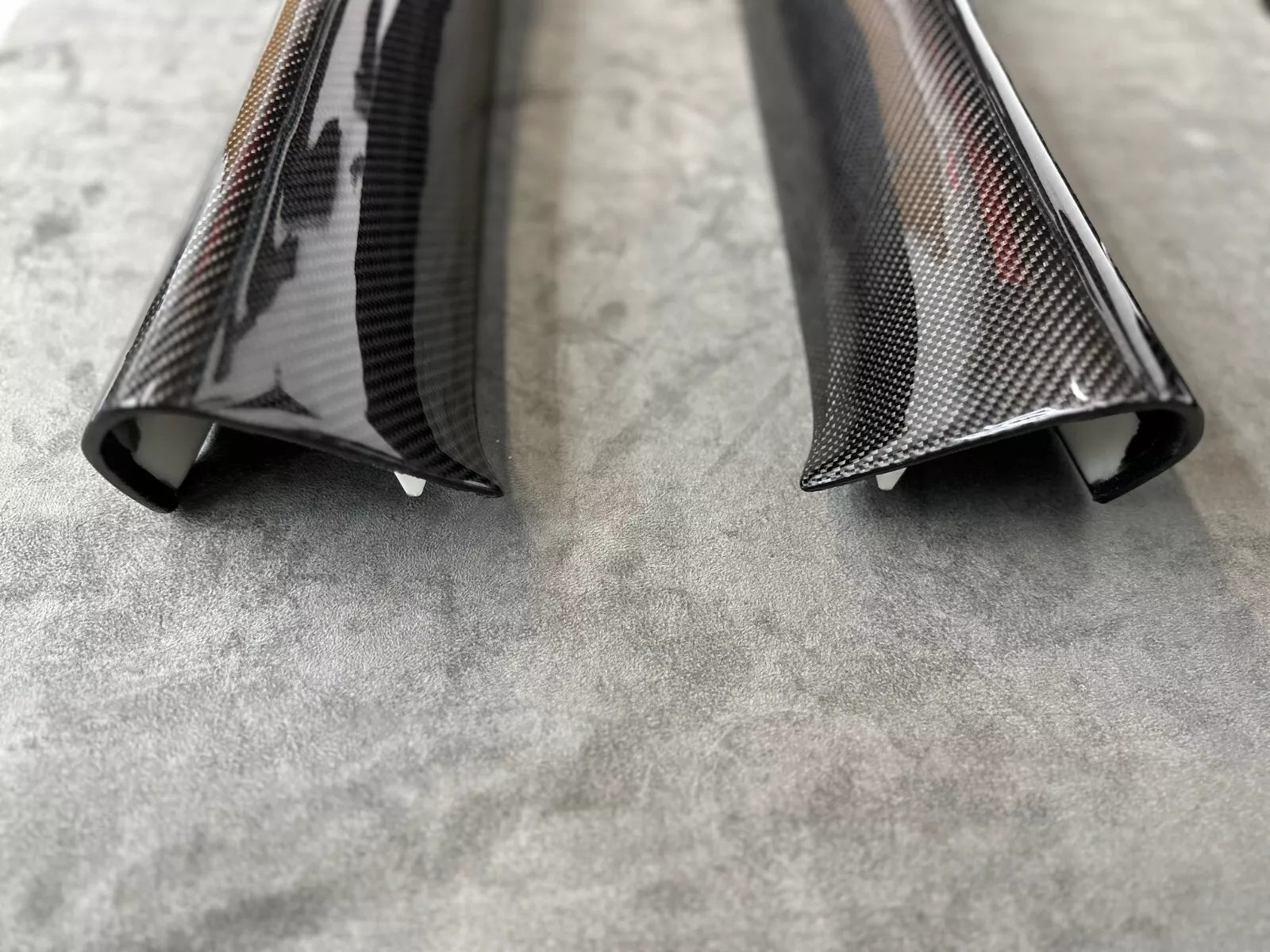 C8 Corvette Carbon Fiber Interior Windshield A-Pillar Replacements | Next-Gen Carbon