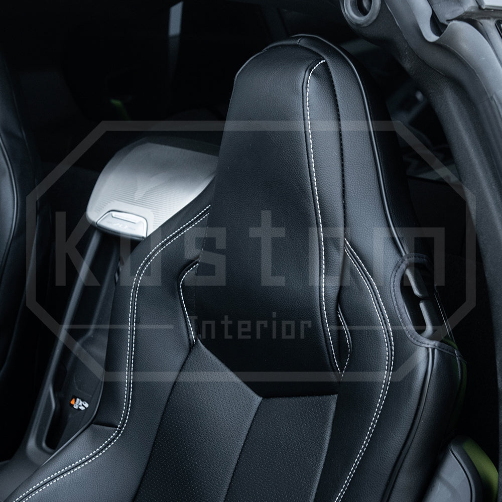 C8 Corvette GT1 Custom Leather Seat Covers