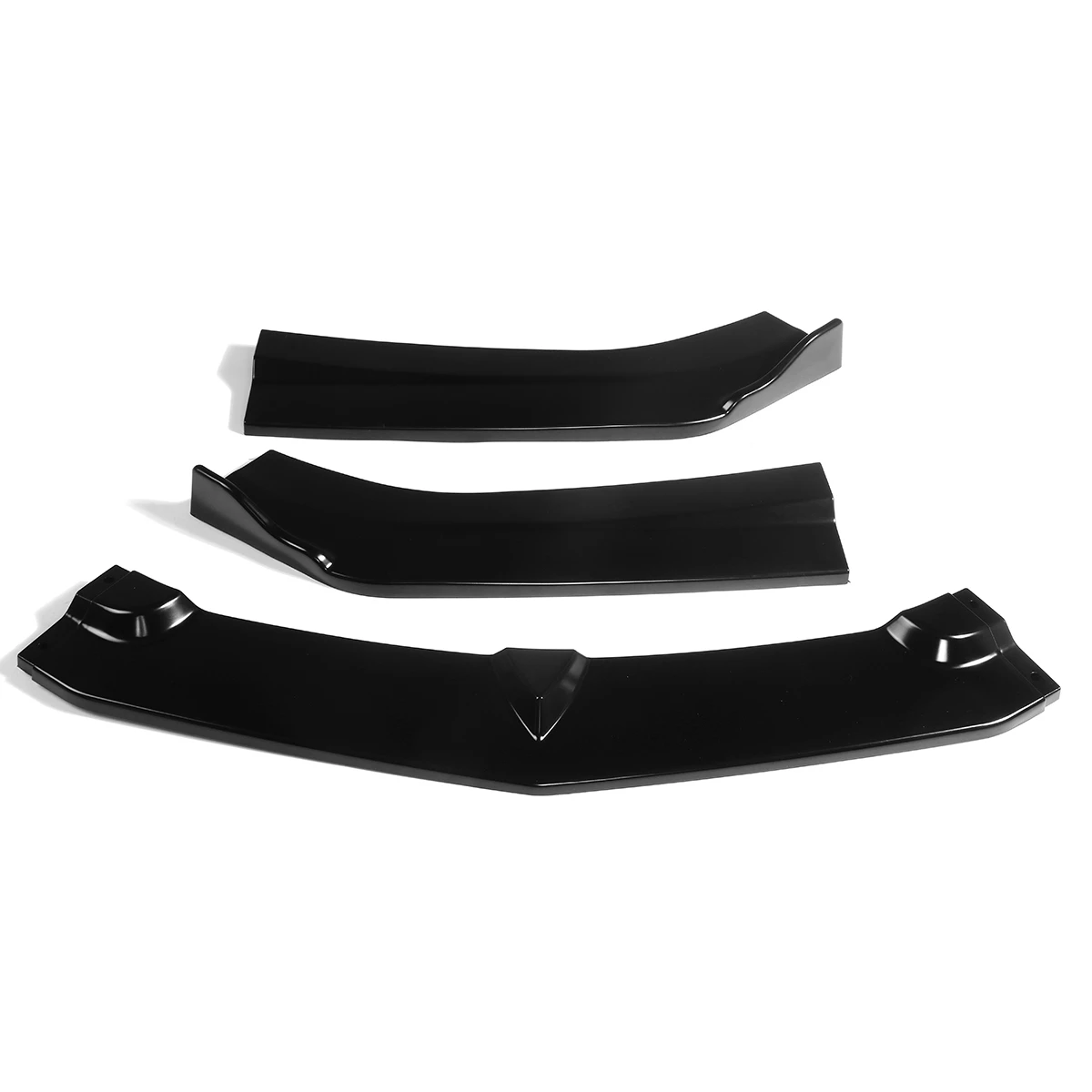 2016 - 24 Camaro Gloss Black/Carbon Fiber 3PC Front Splitter Lip | LT/RS/SS/LT1