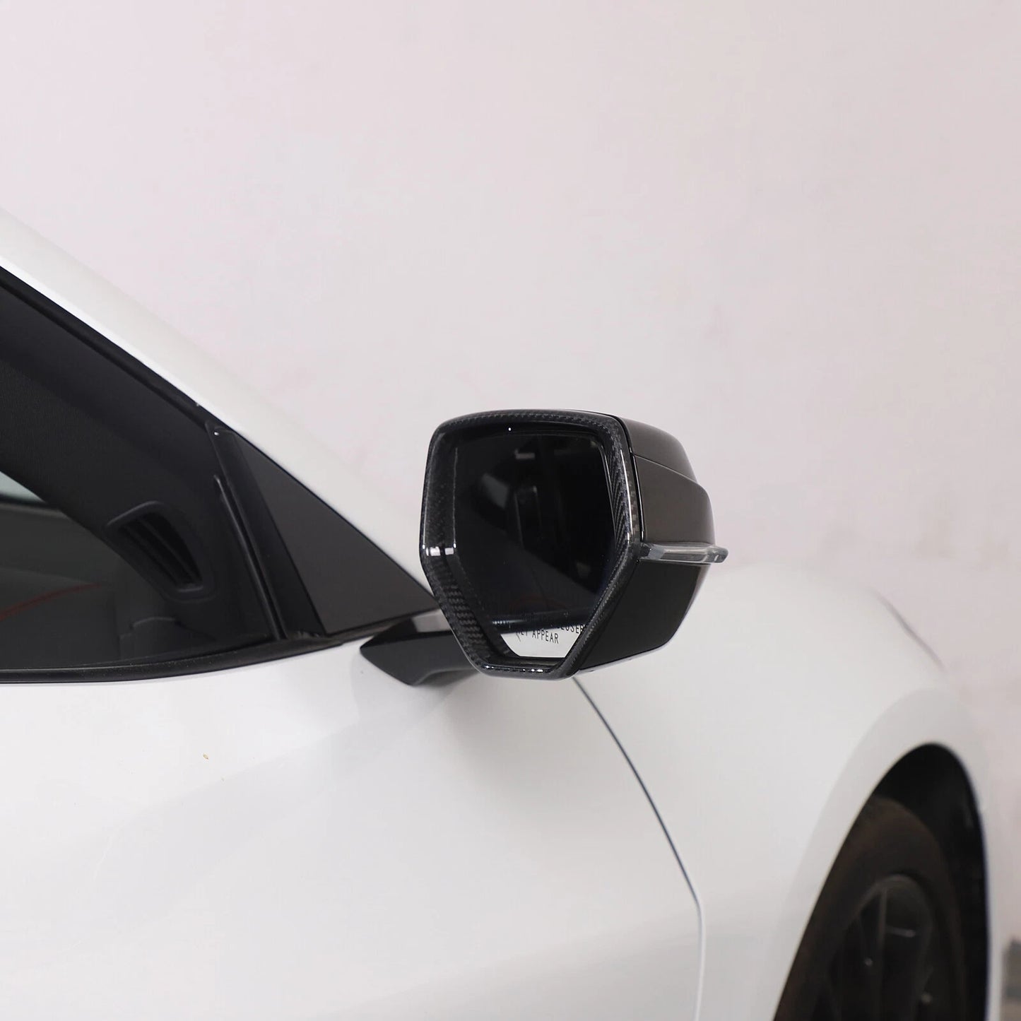 C8 Corvette Carbon Fiber Side Mirrors Frame Trim