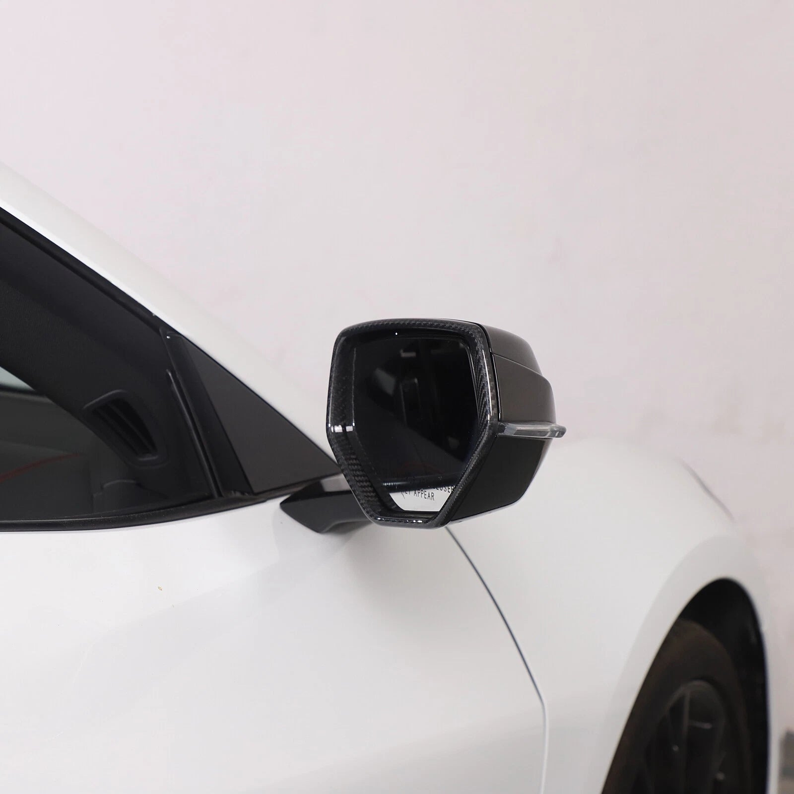 C8 Corvette Carbon Fiber Side Mirrors Frame Trim