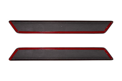 C8 Corvette Carbon Fiber Door Sill Covers | Next-Gen Carbon