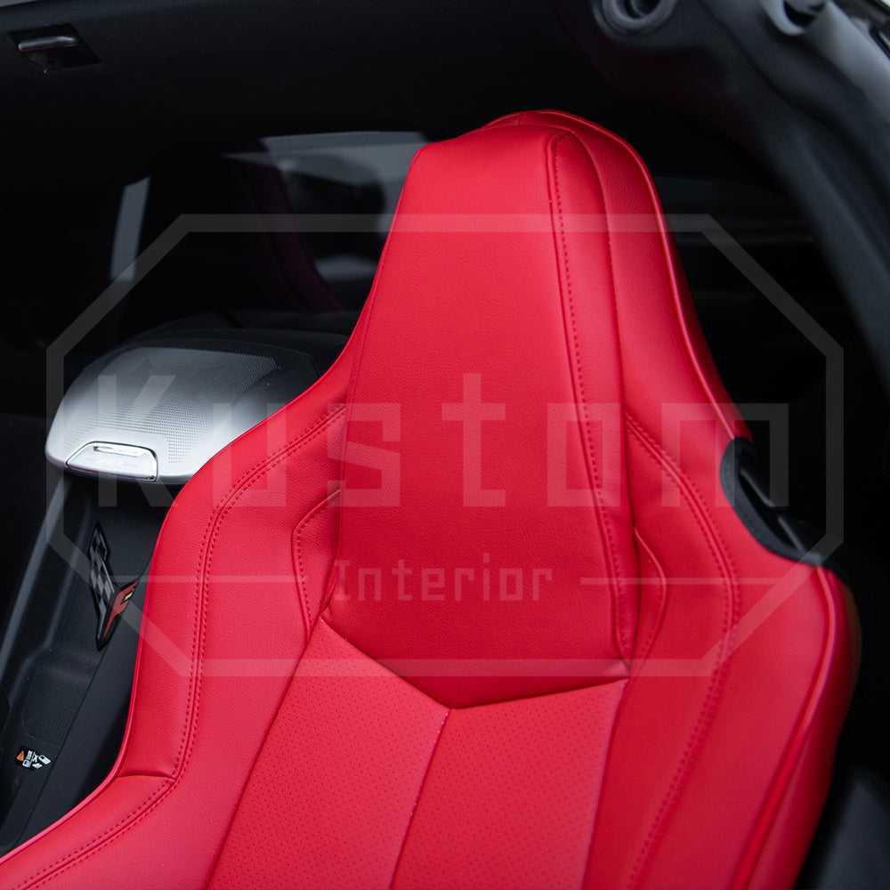 C8 Corvette GT1 Custom Leather Seat Covers