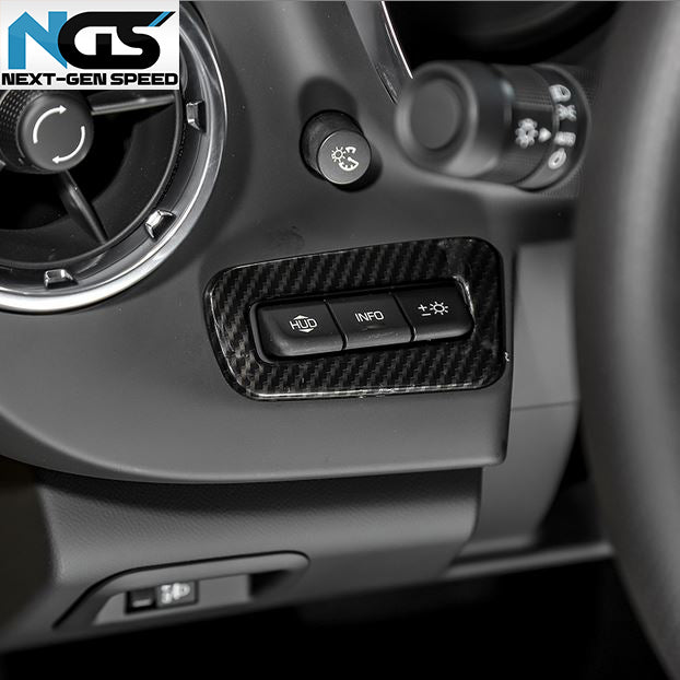 2016 - 24 Camaro Hydro-Dipped Carbon Fiber Interior Trim Kit