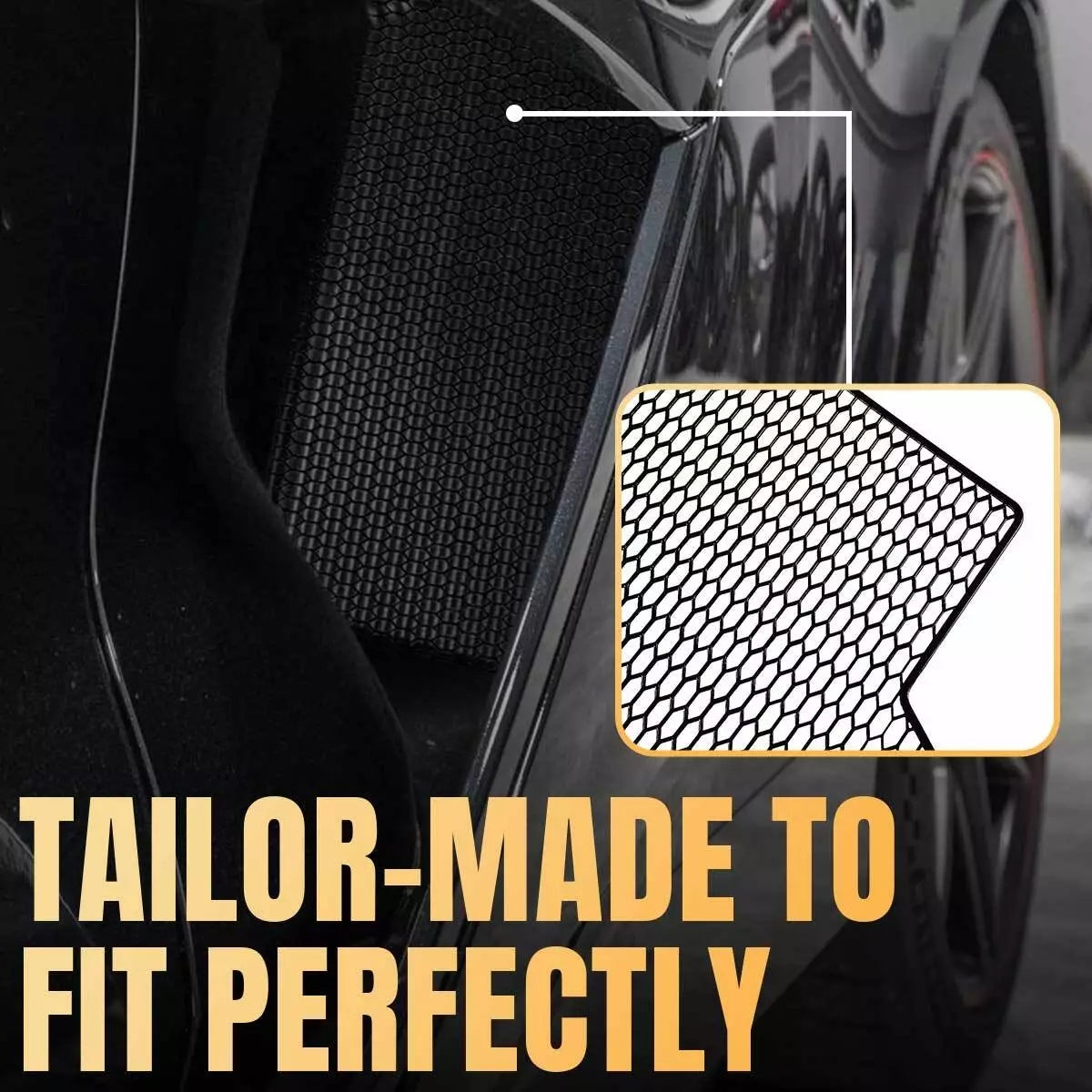 C8 Corvette Z06/E-Ray Side Intake Mesh Grilles (Metal)