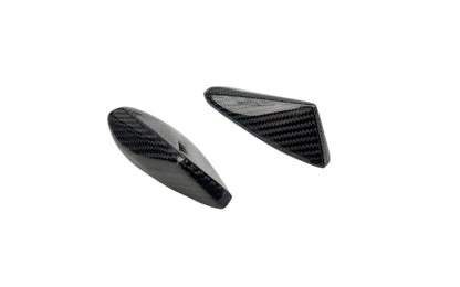 C8 Corvette Stingray Spoiler Hole Fin Covers image 0