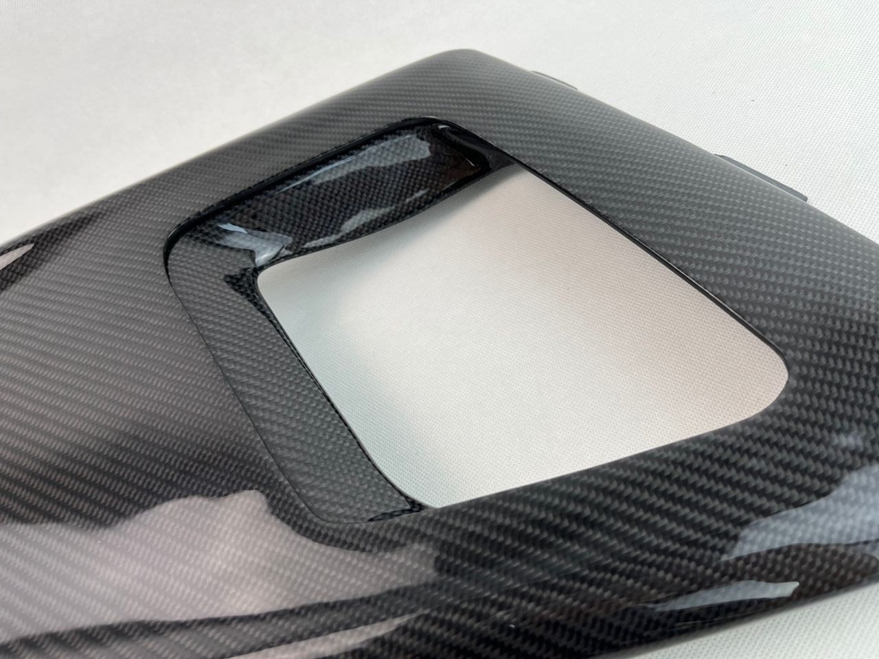 C8 Corvette Carbon Fiber Upper Dash Pad Replacement Unit | HUD/Non HUD Models image 6