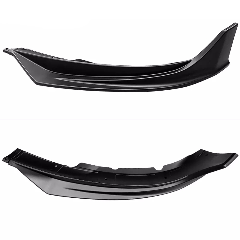 2017 - 23 Model 3 Gloss Black Front Bumper Lip Splitter 4PC