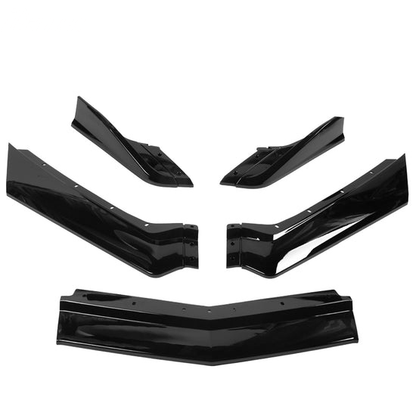 C8 Corvette IKON Style 5pc Front Splitter Lip