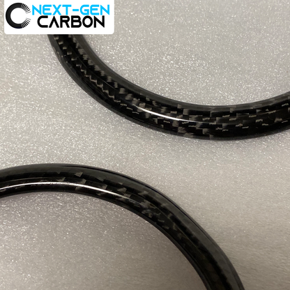 2016-24 6th Gen Camaro Carbon Fiber Air Vent Bezel Ring Covers | Next-Gen Carbon