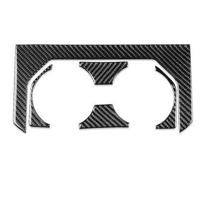 2015 - 20 Ford F150 Carbon Fiber Rear Cup Holder Trim Overlay | Next-Gen Carbon