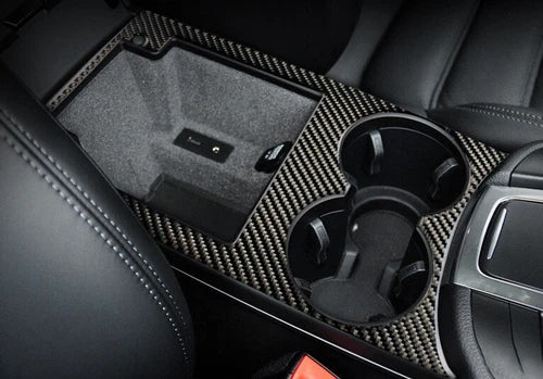2014 - 21 Porsche Macan Interior Carbon Fiber Cup Holder Trim