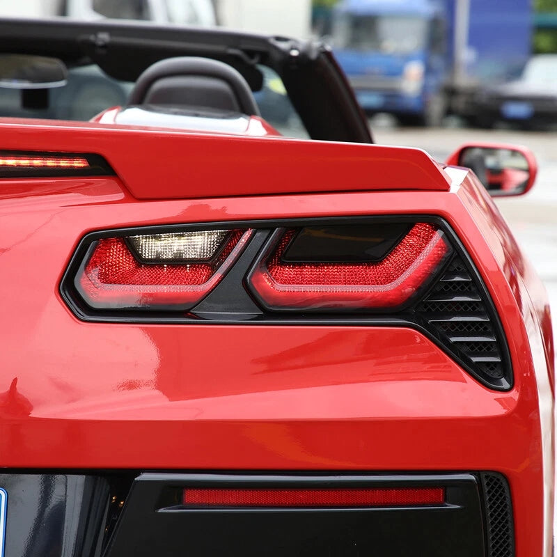 2014 - 19 C7 Corvette Smoked Tail Light Covers | Next-Gen Speed