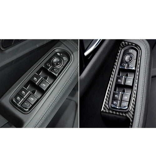 2014 - 21 Porsche Macan Carbon Fiber Interior Window Switch Panel Trim