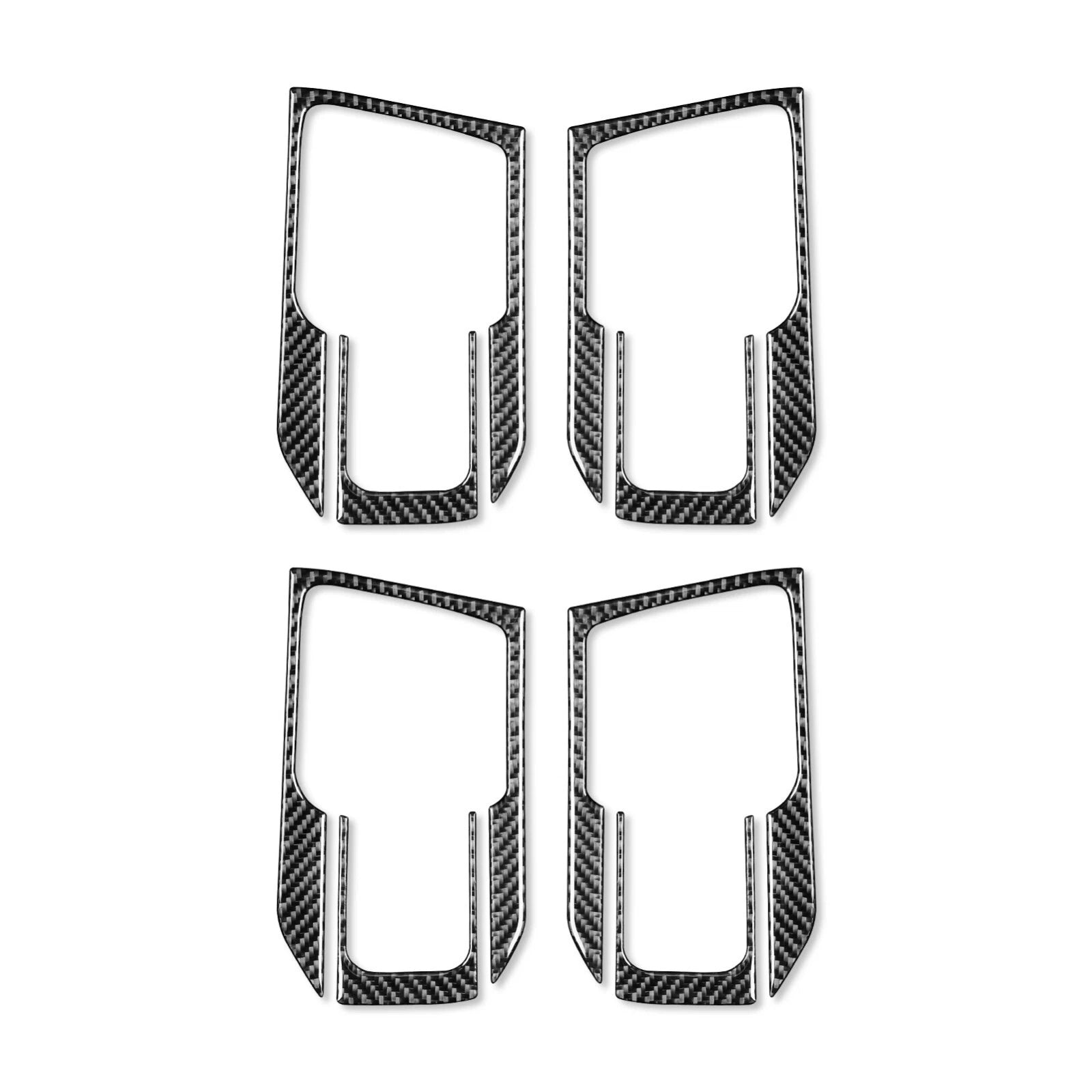 2016 - 18 Dodge Ram Carbon Fiber Interior Door Panel Trim Kit | Next-Gen Carbon