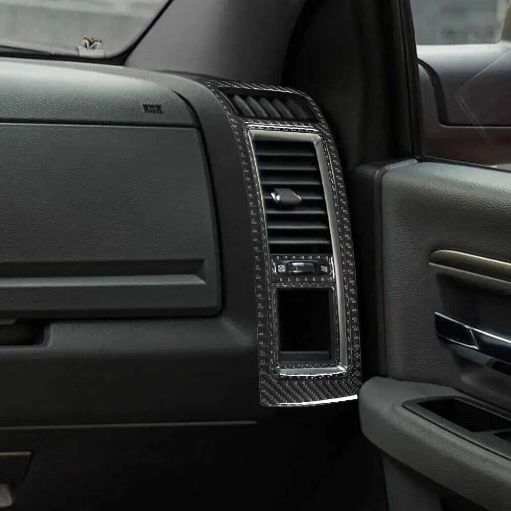 2016 - 18 Dodge Ram Carbon Fiber Side Vent Overlay Kit | Next-Gen Carbon