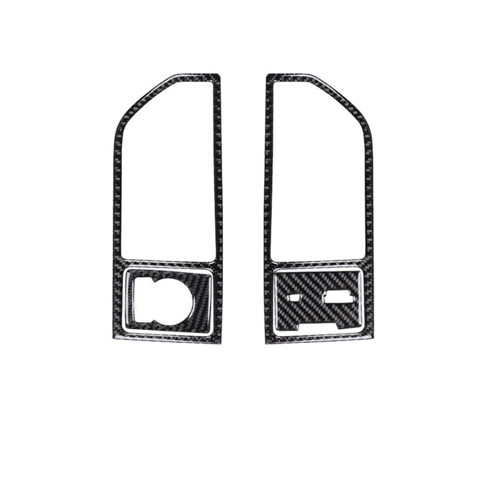 2015 - 20 Ford F150 Carbon Fiber Center Vent Overlays | Next-Gen Carbon