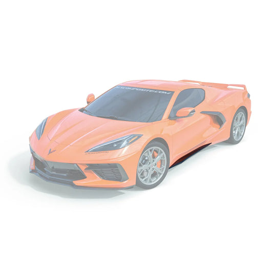 C8 Z06 Rockers for Stingray - Carbon Flash