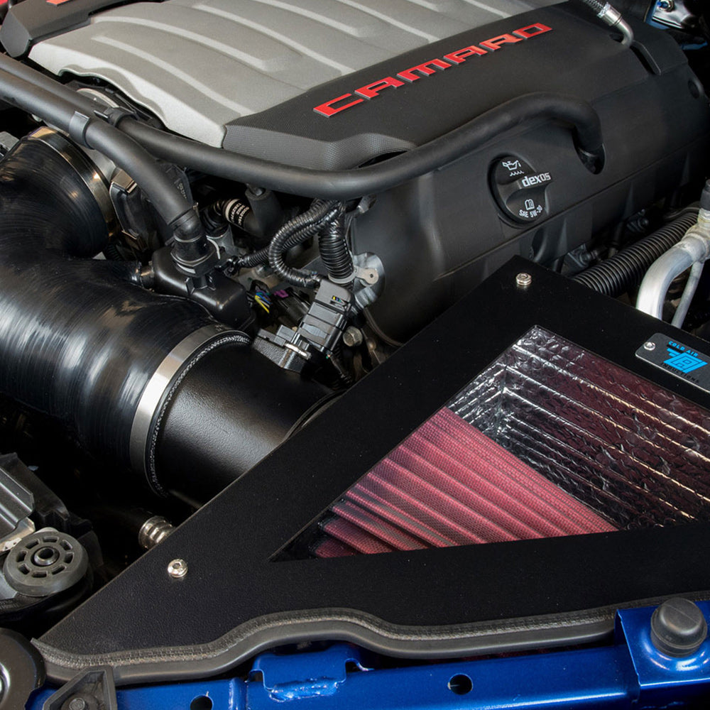 2016 - 24 6th Gen Camaro SS Cold Air Intake (Textured Black) | Cold Air Inductions
