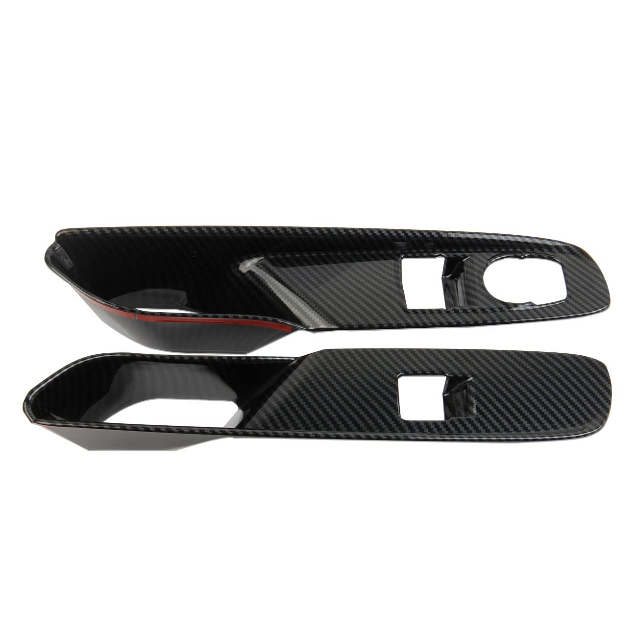 C8 Corvette Hydro-Carbon Fiber Interior Window Switch Covers