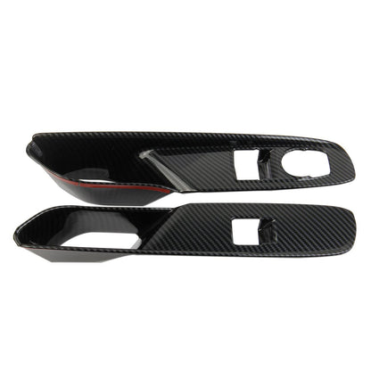 C8 Corvette Hydro-Carbon Fiber Interior Window Switch Covers