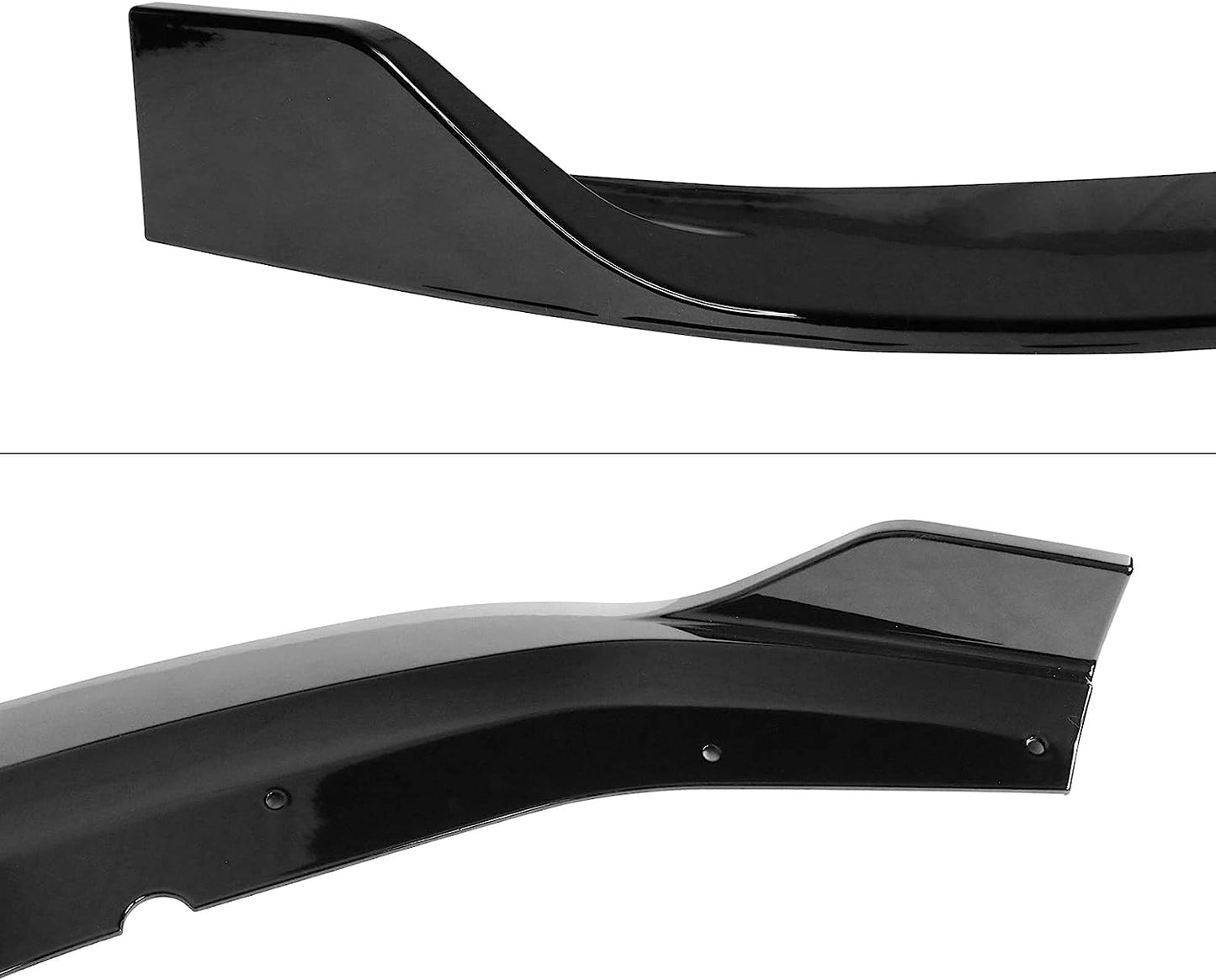 2020 - 23 Charger Widebody Gloss Black Front Bumper Lip 3PC