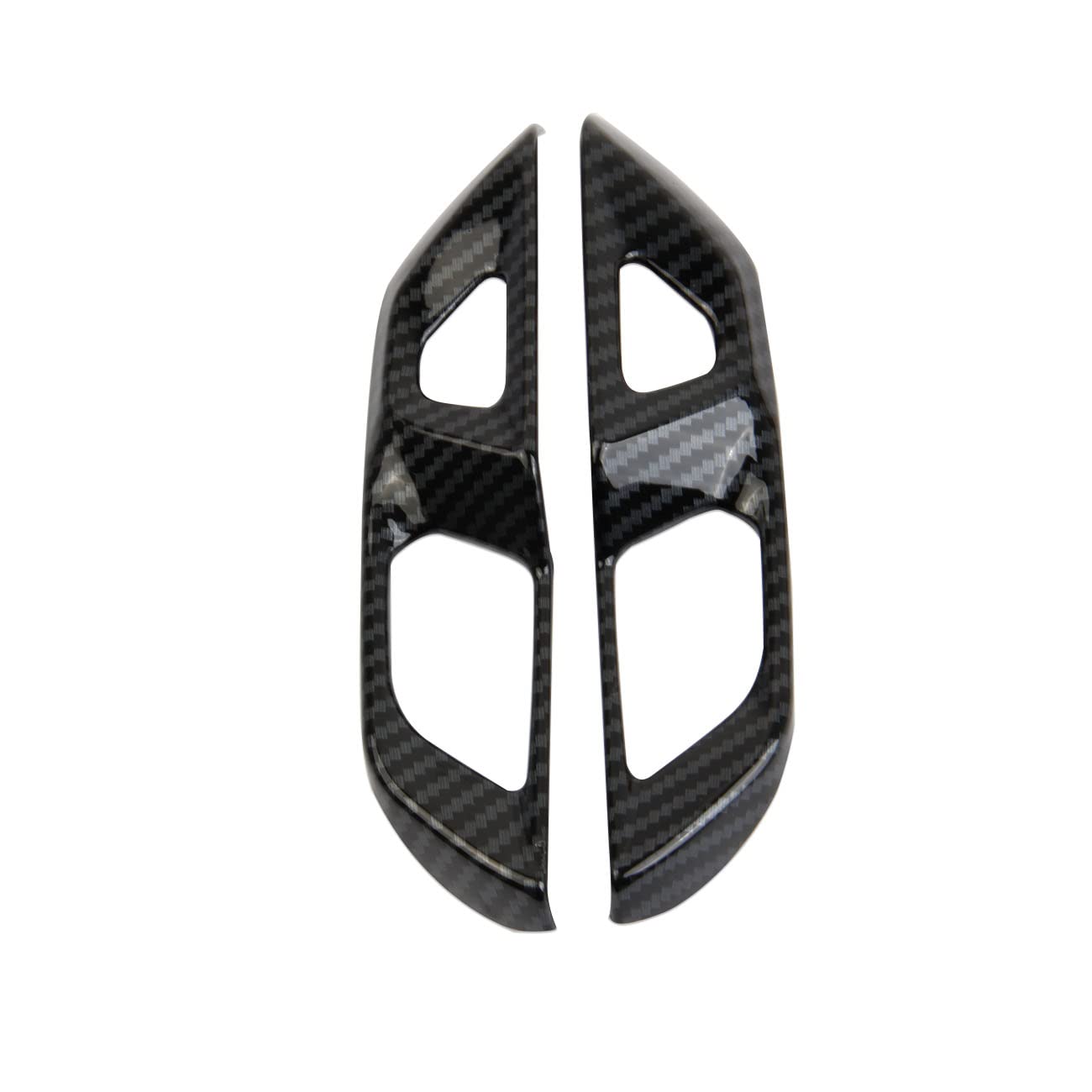 C8 Corvette Hydro-Carbon Fiber Unlock/Lock Frame Cover | Next-Gen Speed