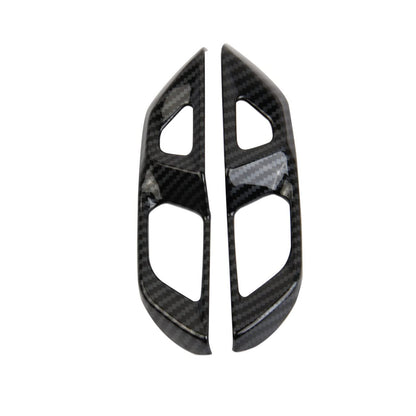 C8 Corvette Hydro-Carbon Fiber Unlock/Lock Frame Cover | Next-Gen Speed