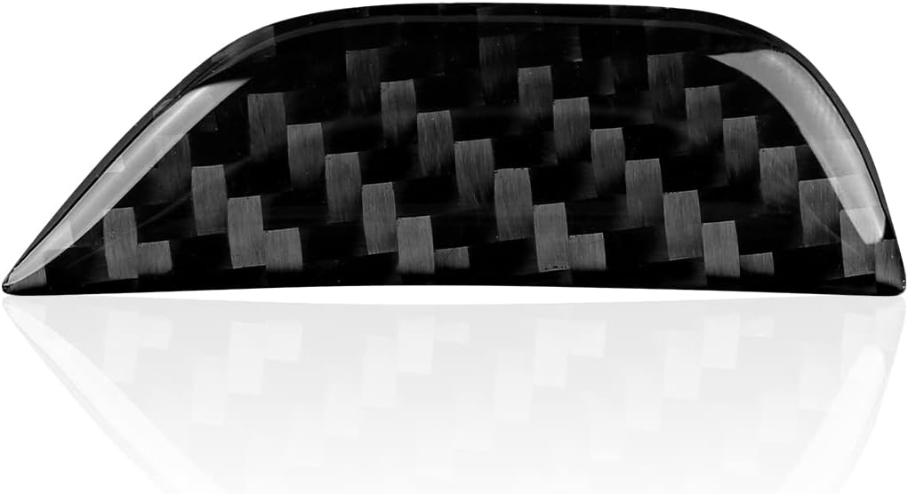 2015-24 Dodge Challenger Carbon Fiber Center Console Lid Button Cover | Next-Gen Carbon