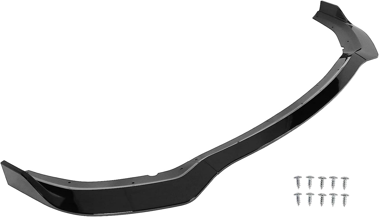 2020 - 23 Charger Widebody Gloss Black Front Bumper Lip 3PC