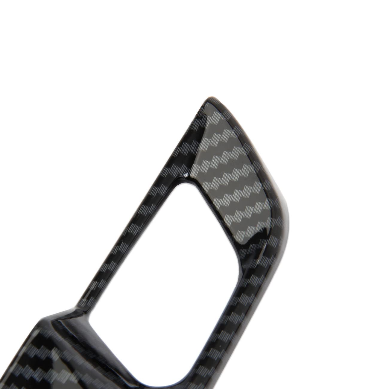 C8 Corvette Hydro-Carbon Fiber Unlock/Lock Frame Cover | Next-Gen Speed
