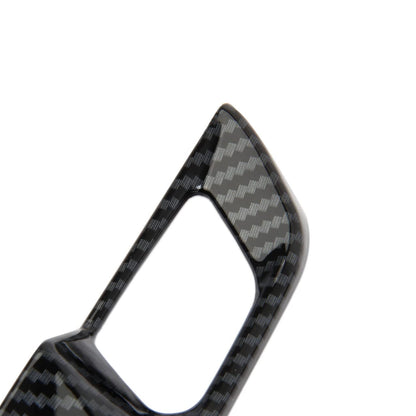 C8 Corvette Hydro-Carbon Fiber Unlock/Lock Frame Cover | Next-Gen Speed
