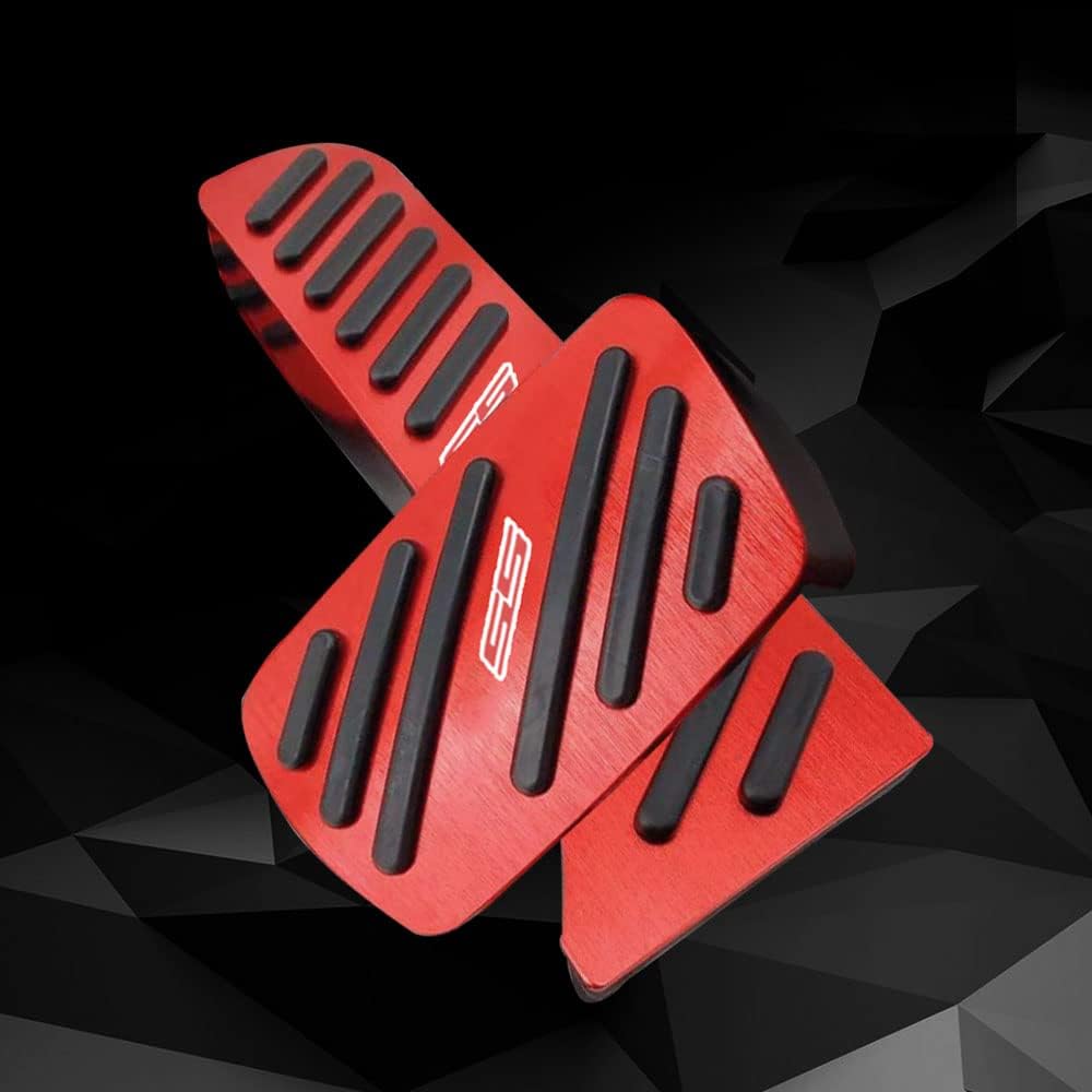 2016 - 24 Camaro Aluminum Gas and Brake Pedal Covers with SS Emblem | Next-Gen Speed