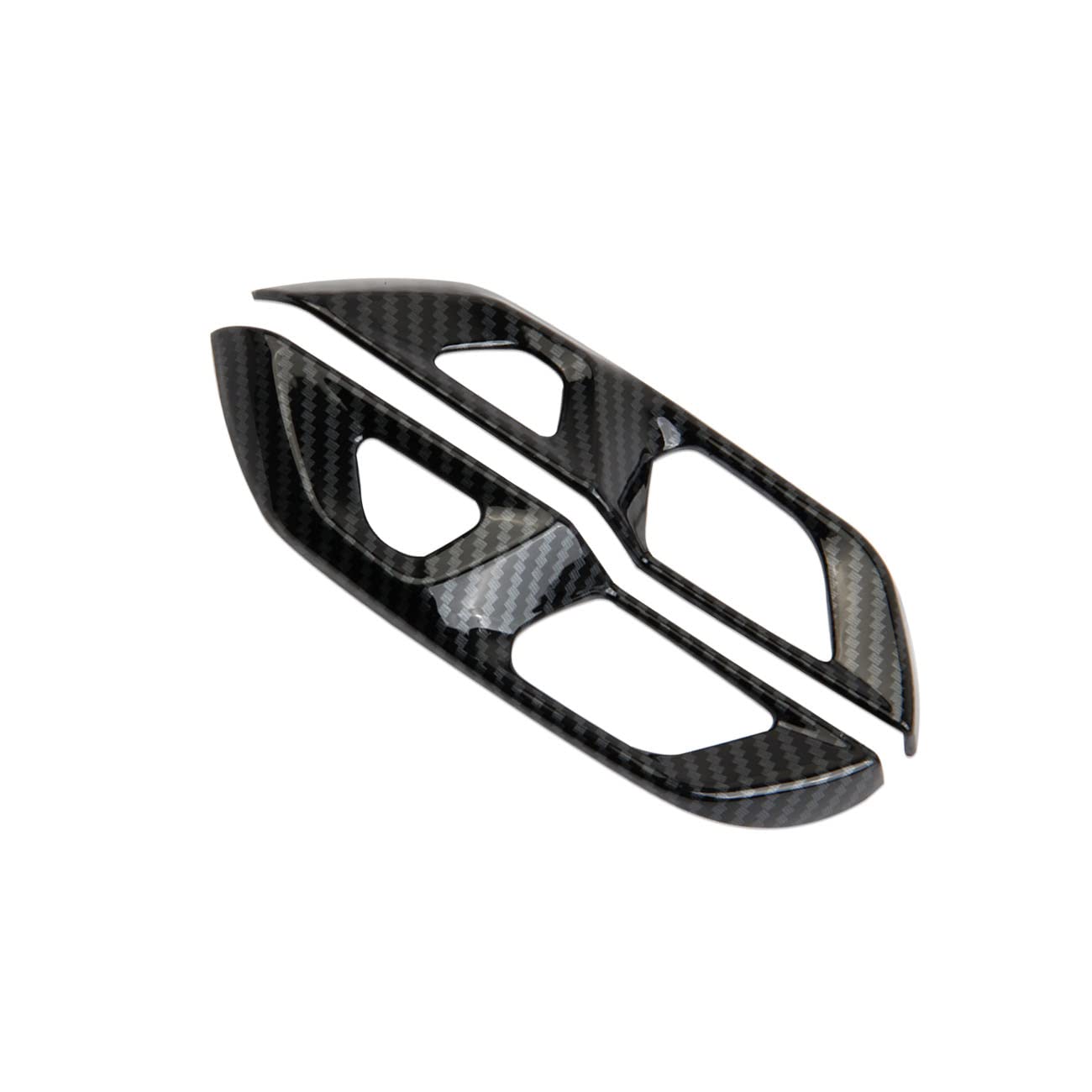 C8 Corvette Hydro-Carbon Fiber Unlock/Lock Frame Cover | Next-Gen Speed