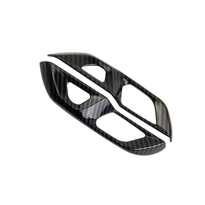 C8 Corvette Hydro-Carbon Fiber Unlock/Lock Frame Cover | Next-Gen Speed