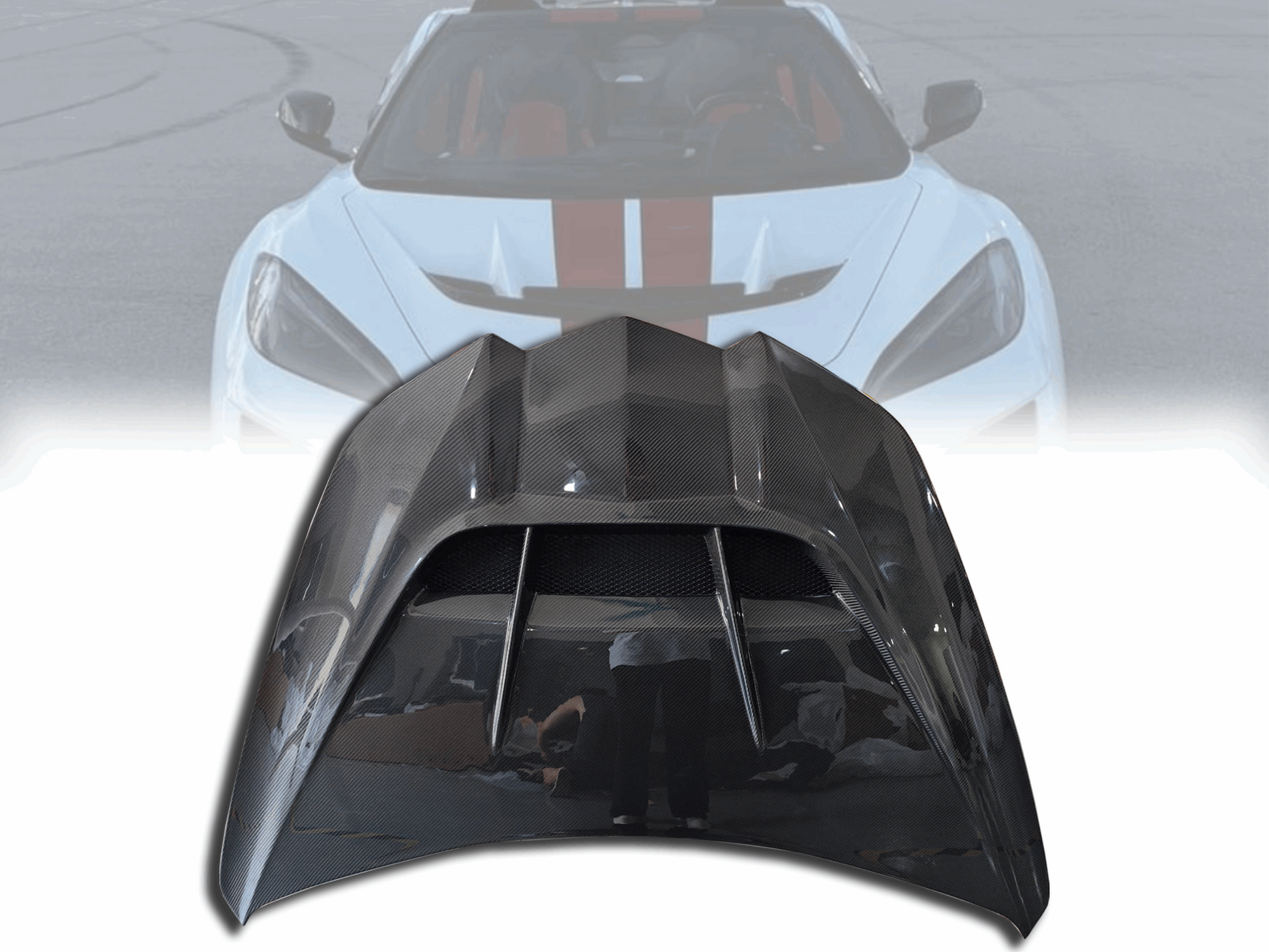 C8 Corvette ZR1 Style Hood