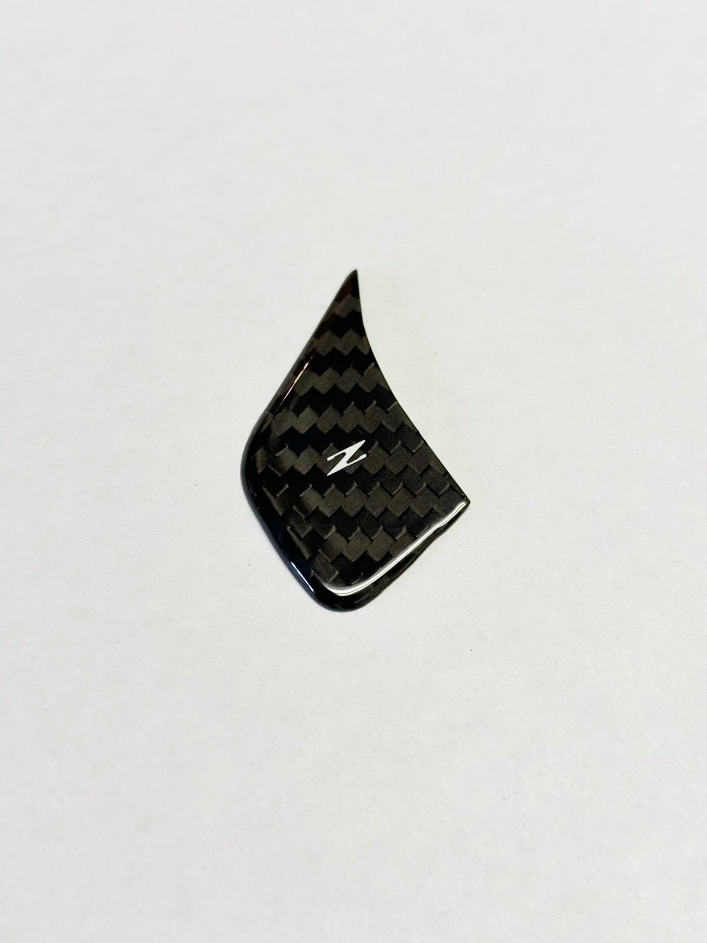 C8 Corvette Carbon Fiber Z Button Steering Wheel Button Cover | Next-Gen Carbon
