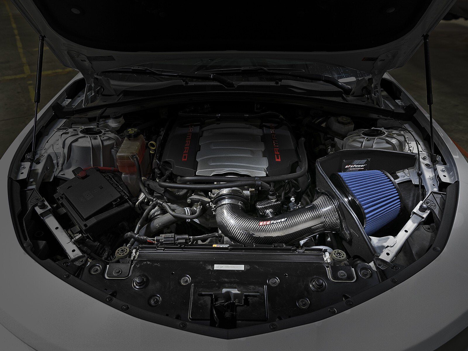 2016 - 24 Camaro SS (6.2L) Track Series Carbon Fiber Cold Air Intake System | aFe Power
