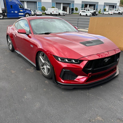 2024+ Mustang S650 GT/ECO GT500 Style Side Skirt Extensions