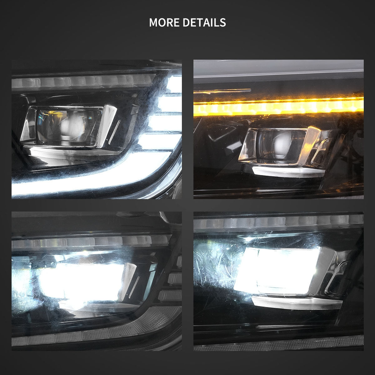 2016 - 18 Camaro LED Projector Headlights | LT/SS/RS/ZL1/LS