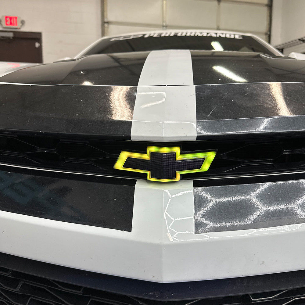 2016 - 24 Camaro Front RGB Flow Glowtie Emblem