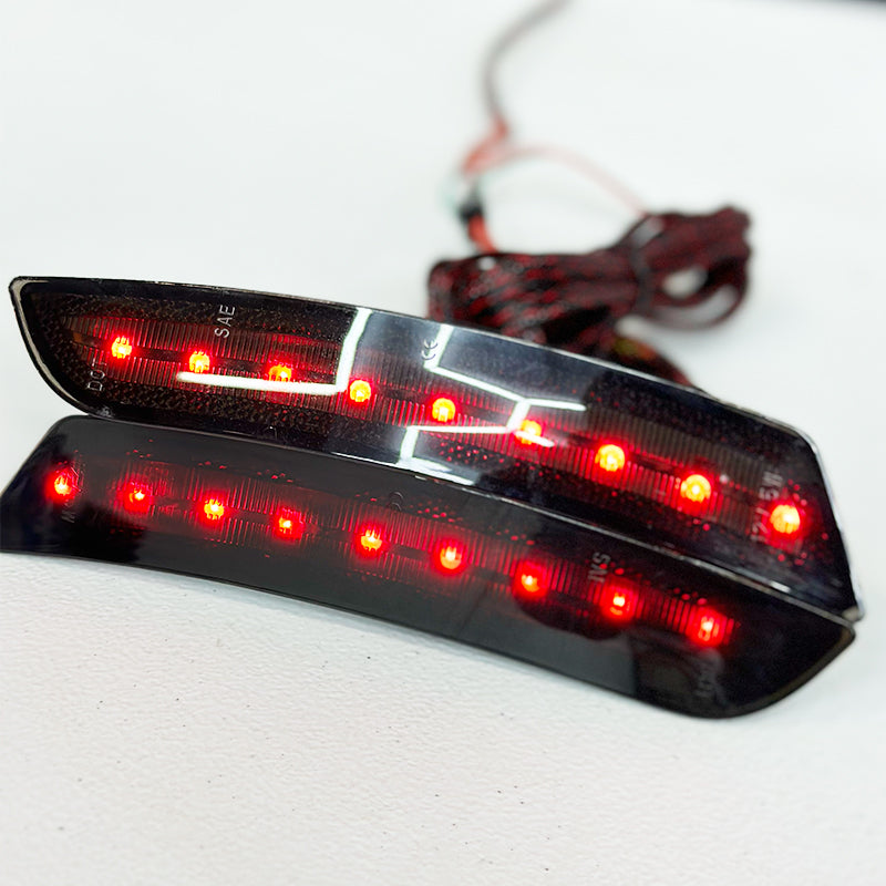 2016 - 24 Camaro Smoked LED RGB/Flow Side Marker Lights | Color Changing