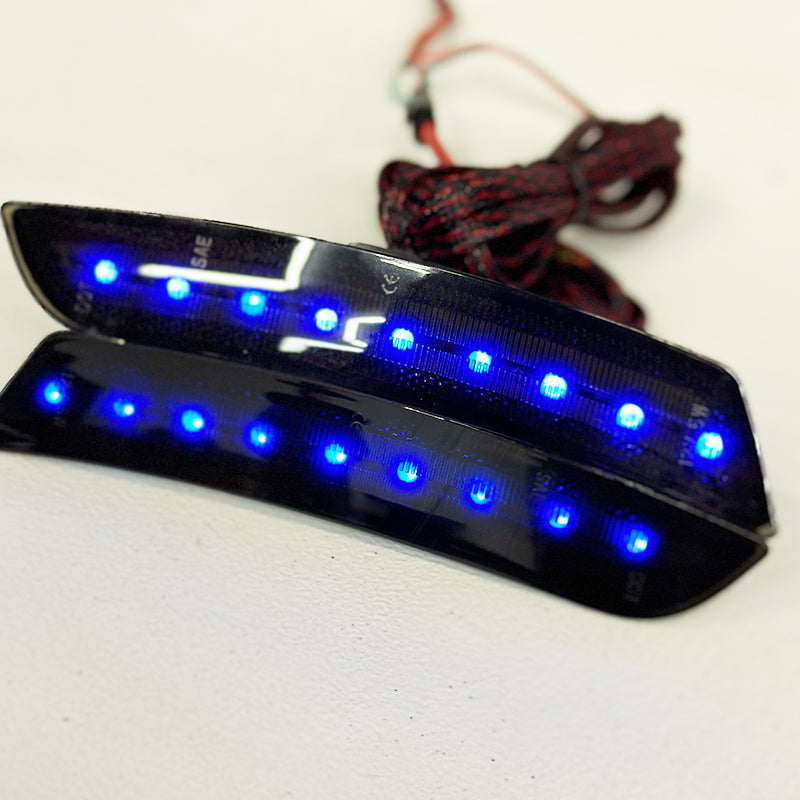 2016 - 24 Camaro Smoked LED RGB/Flow Side Marker Lights | Color Changing