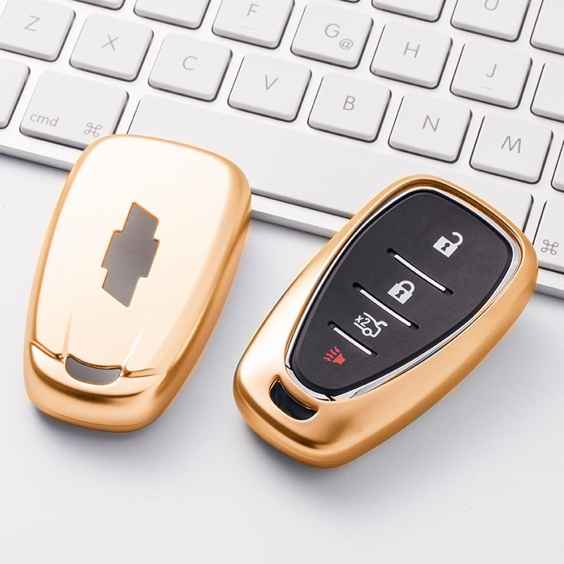 2016 - 24 Chevy Camaro, Cruze, Malibu, Traverse Painted Key Cover |  (7 COLORS) image 2