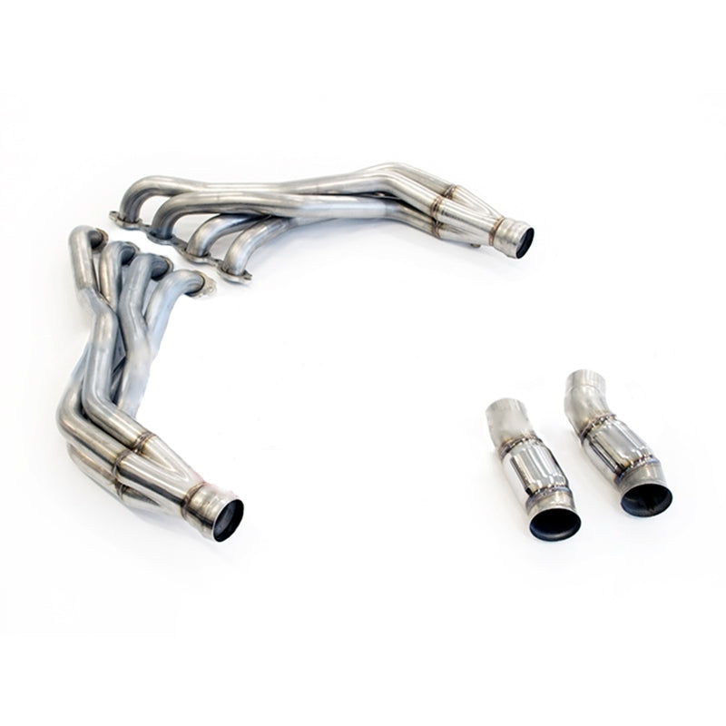 2016 - 24 Camaro SS/1LE TSP 1-7/8" Stainless Steel Long Tube Headers &amp; 3" Stainless Steel Catted X-Pipe
