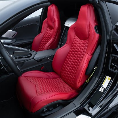 C8 Corvette GT1 Custom Leather Seat Covers