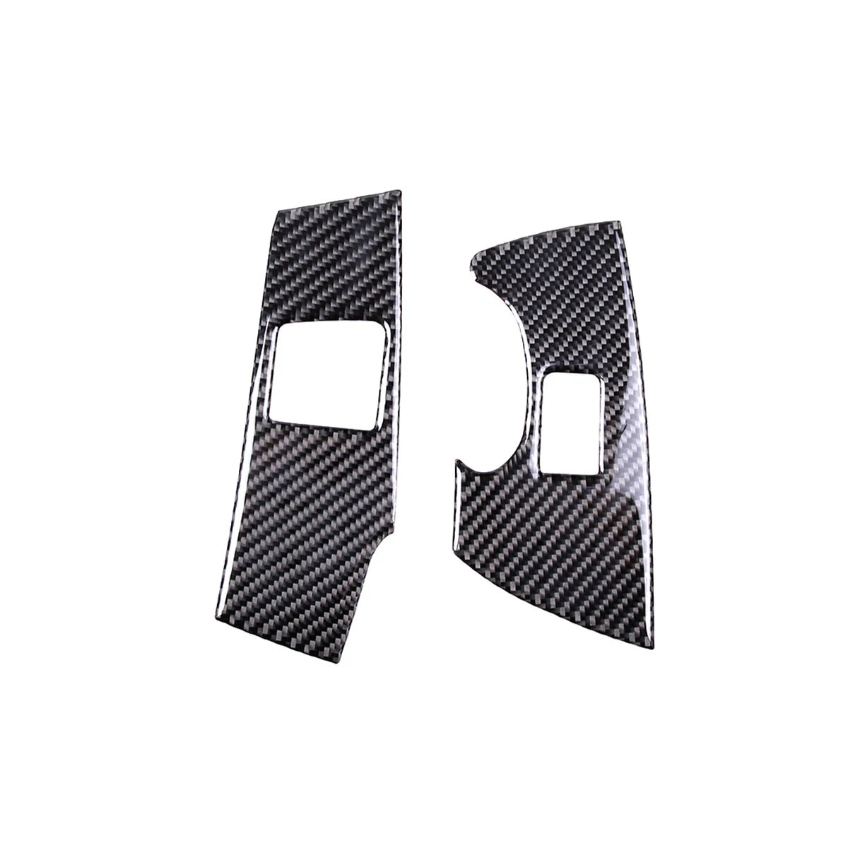 2014 - 19 C7 Corvette Carbon Fiber Window Switch Trim Covers | Next-Gen Carbon
