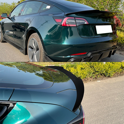 2017 - 23 Model 3 IKON Style Rear Spoiler